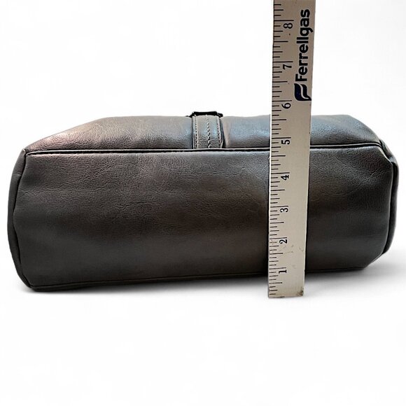 Rosetti Midtown Shoulder Bag Gray 2 Handles 11.5 Drop 11" x 8.5" - Picture 12 of 13